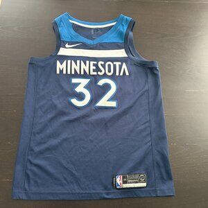 Mens Nike Karl Anthony Towns Minnesota Timberwolves #32 Jersey Medium